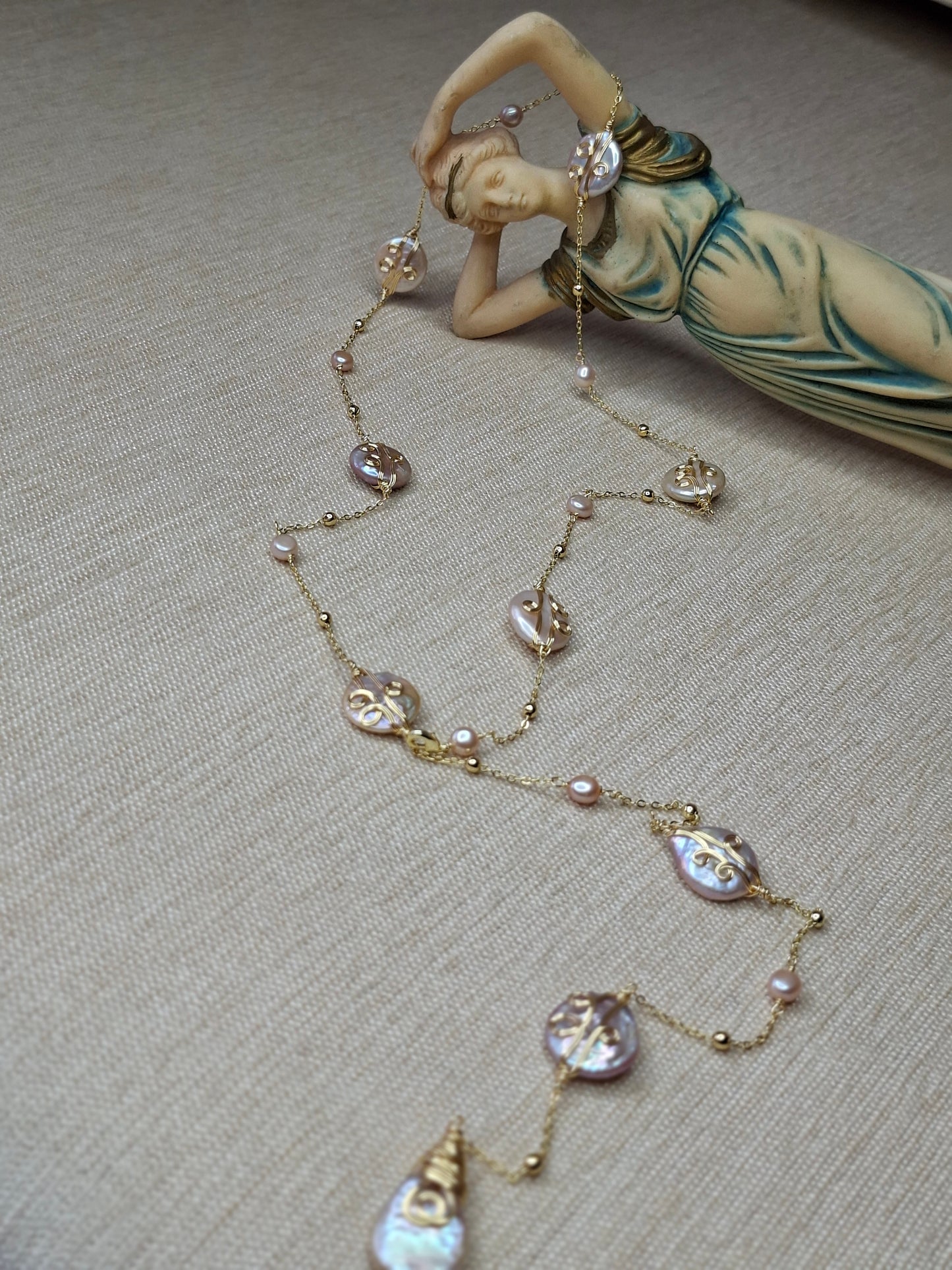 Aurelia Y Necklace