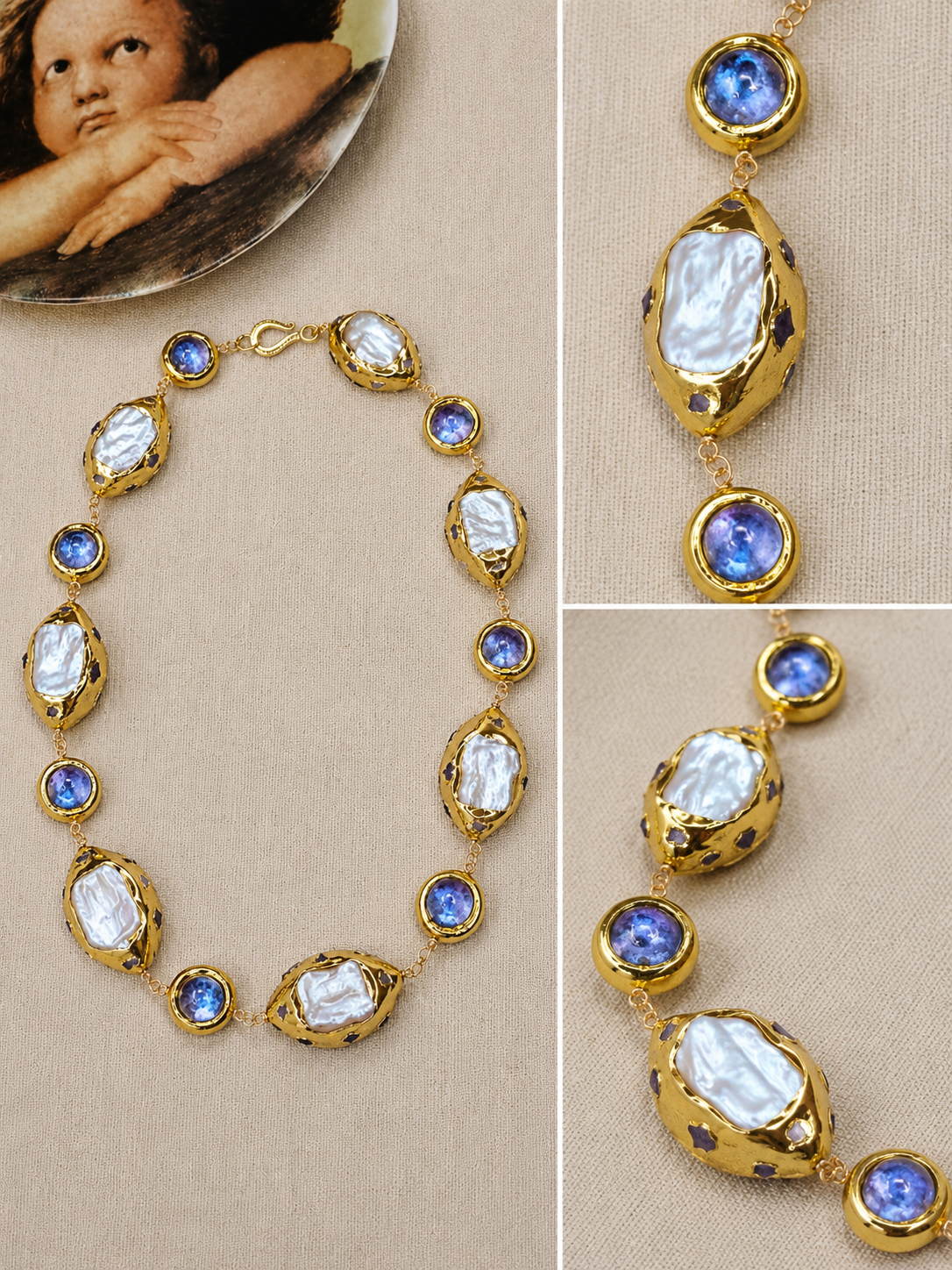 dern baroque statement necklace — WildBae